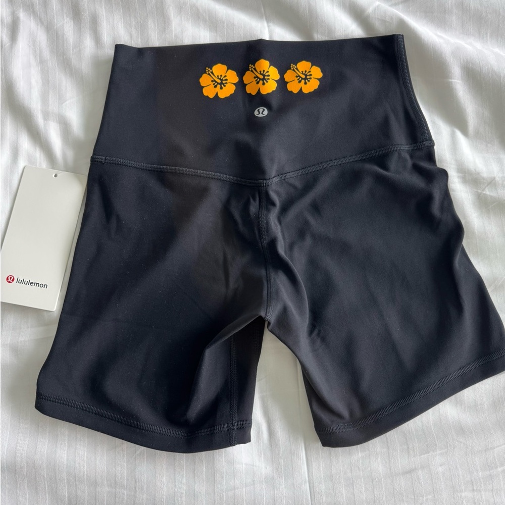 Lululemon Bike Shorts Rare!! Hawaii only!!